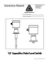 Thumbnail of document Manual - LS Capacitive Point Level Switch